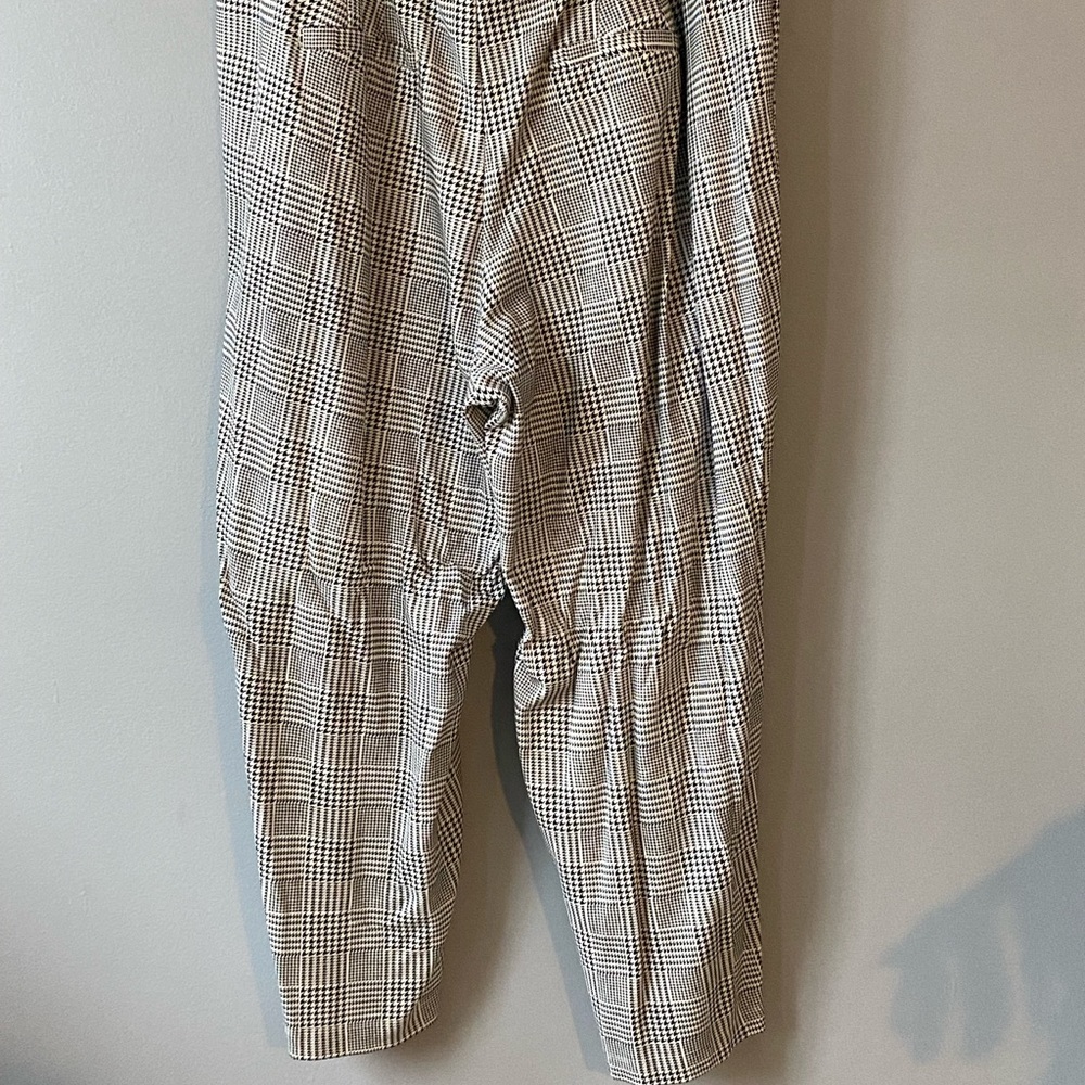 Torrid Size 1 Pant Plus Size Pants Cropped Pants Checkered Pants Drawstring Pant